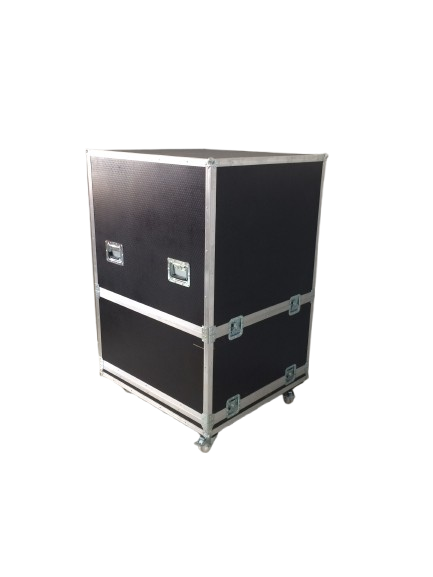 Détail du module LED du FLIGHTCASE pour Pupitre Digital DP43 (maille et masque)