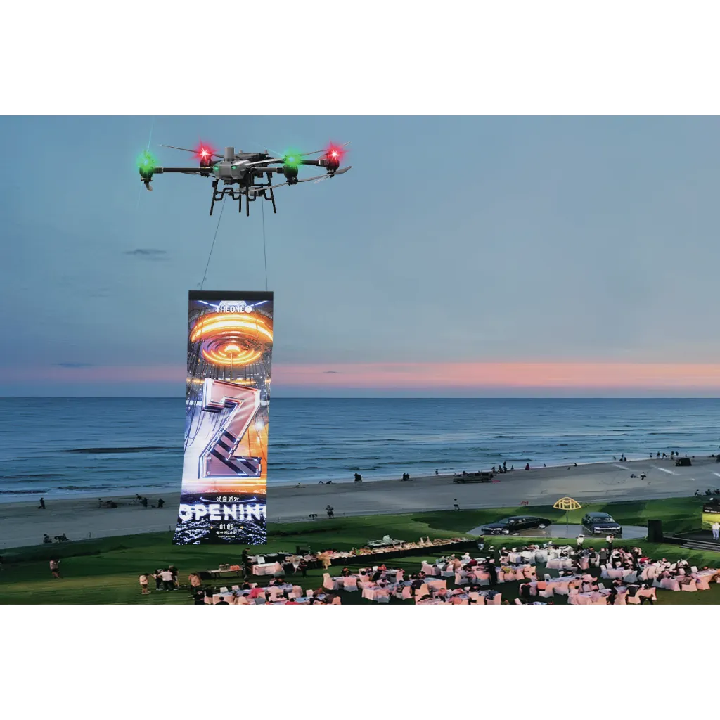 Connectique et câblage data/alimentation du SKYFLY P20-2x5m