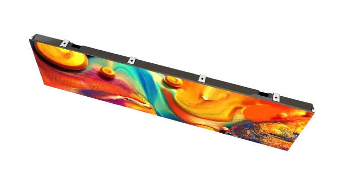 Connectique et câblage data/alimentation du IKONE PRO 3.9 IP65 - 250 x 750mm