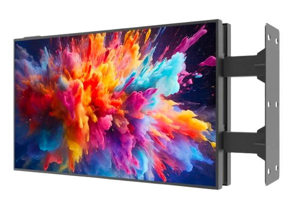 LEDSTORE - P3 DUAL - Enseigne video LED double faces — LED Storefront Sign by PIXELIGHT
