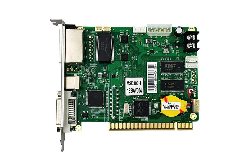 Novastar MSD300 vue de face, processeur vidéo led en fonctionnement