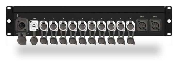 Novastar CVT10 Pro-M vue de face, convertisseur vidéo led en fonctionnement
