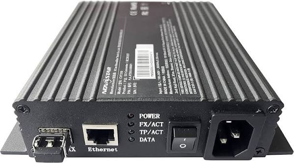 Novastar CVT310 vue de face, convertisseur vidéo led en fonctionnement