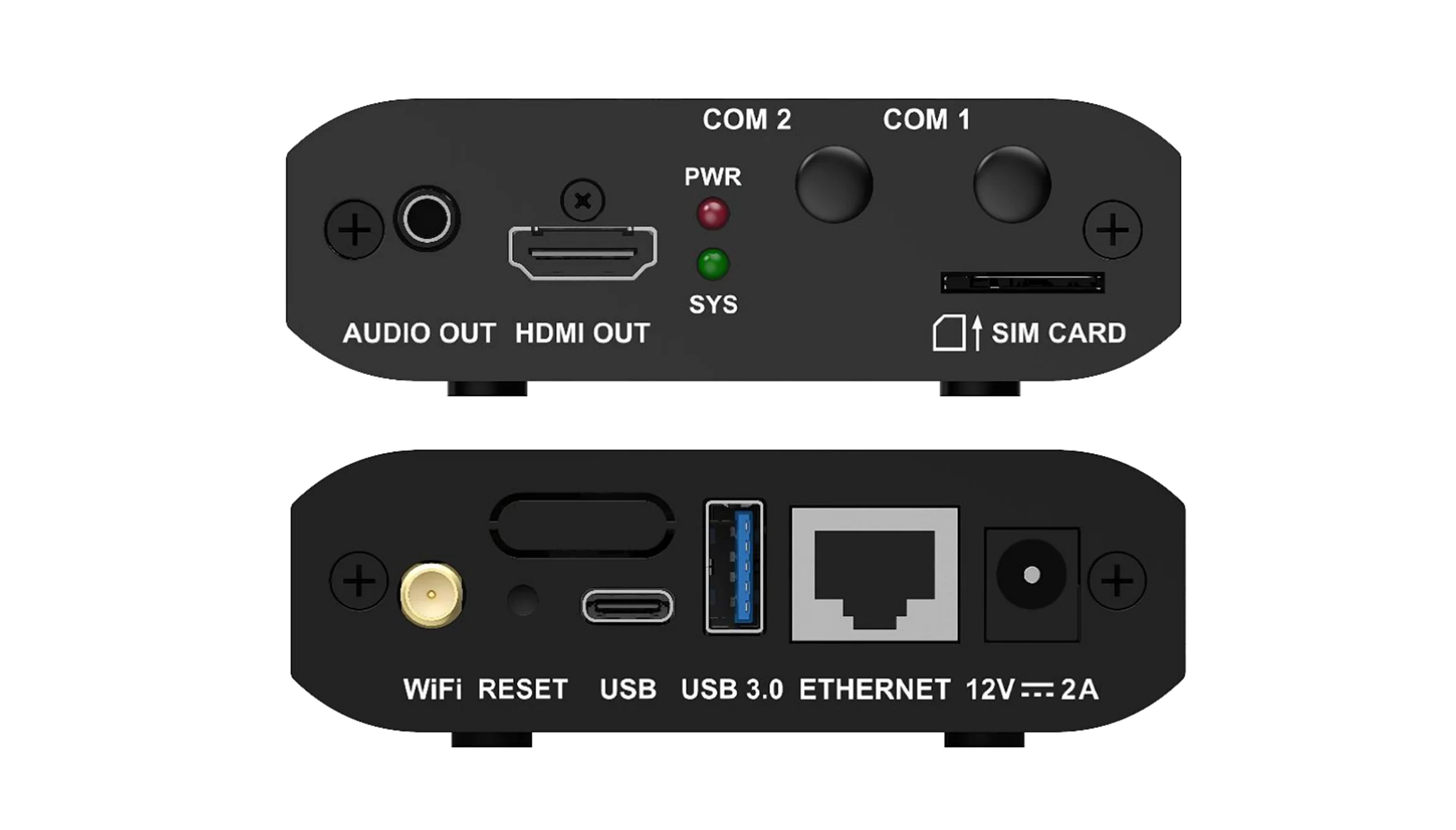 Novastar LCB2K vue de face, player multimédia led en fonctionnement