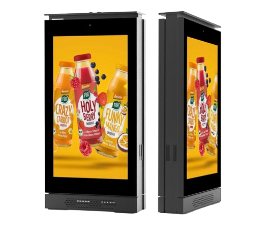 Close-up of the TOTEM LCD 55 pouces Double Faces -TLCD55DF LED module (pitch and mask)