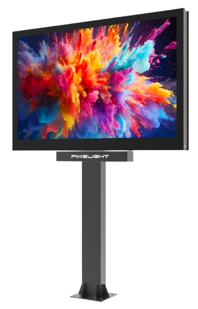 MEDIACITY 4H - P2.9 - Mobilier urbain - Sucette Vidéo LED pour Publicité et Communication — Digital Street Furniture by PIXELIGHT