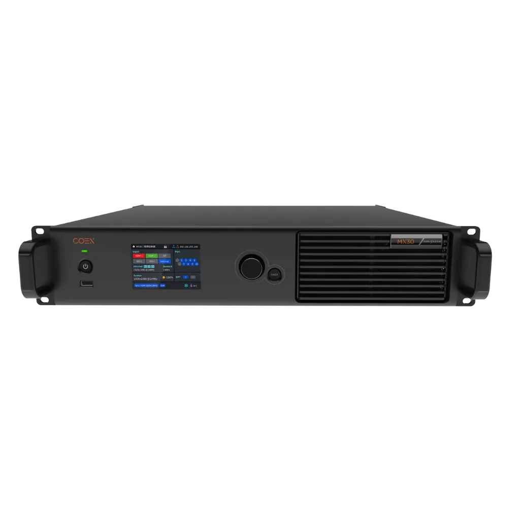 Novastar MX30 | Contrôleur LED Tout-en-Un 4K HDR | 6,5 Millions de Pixels — LED Video Processor by PIXELIGHT