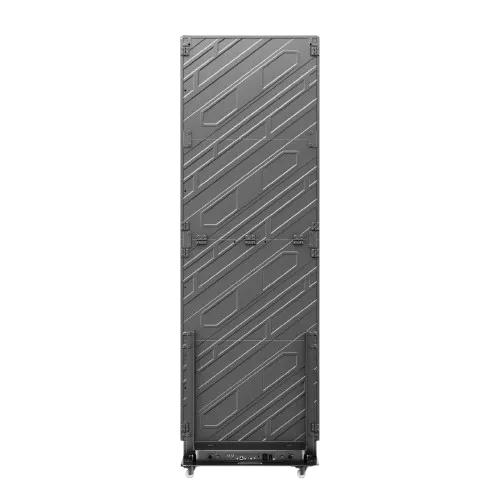 KAKEMONO LED Pliable P2 | Le Roll-up Vidéo Haute Définition front view, indoor led screen running content