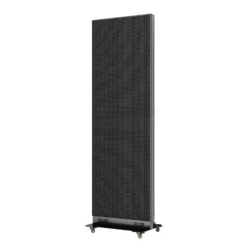 Close-up of the KAKEMONO LED Pliable P2.5 | Le Roll-up Vidéo Haute Définition LED module (pitch and mask)
