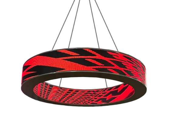 THE RING 2 deployed in a professional B2B setup (indoor led panel)