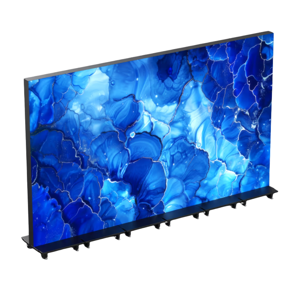 DIGICOM PRO OUT 2.5 vue de face, écran led outdoor en fonctionnement