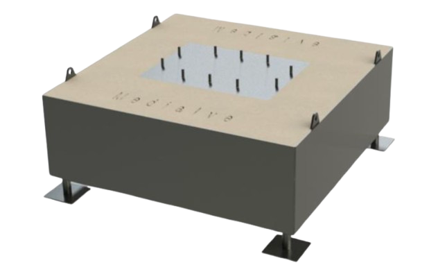 Massif Béton pour MEDIACITY - 2.6T — Mobilier Urbain LED PIXELIGHT