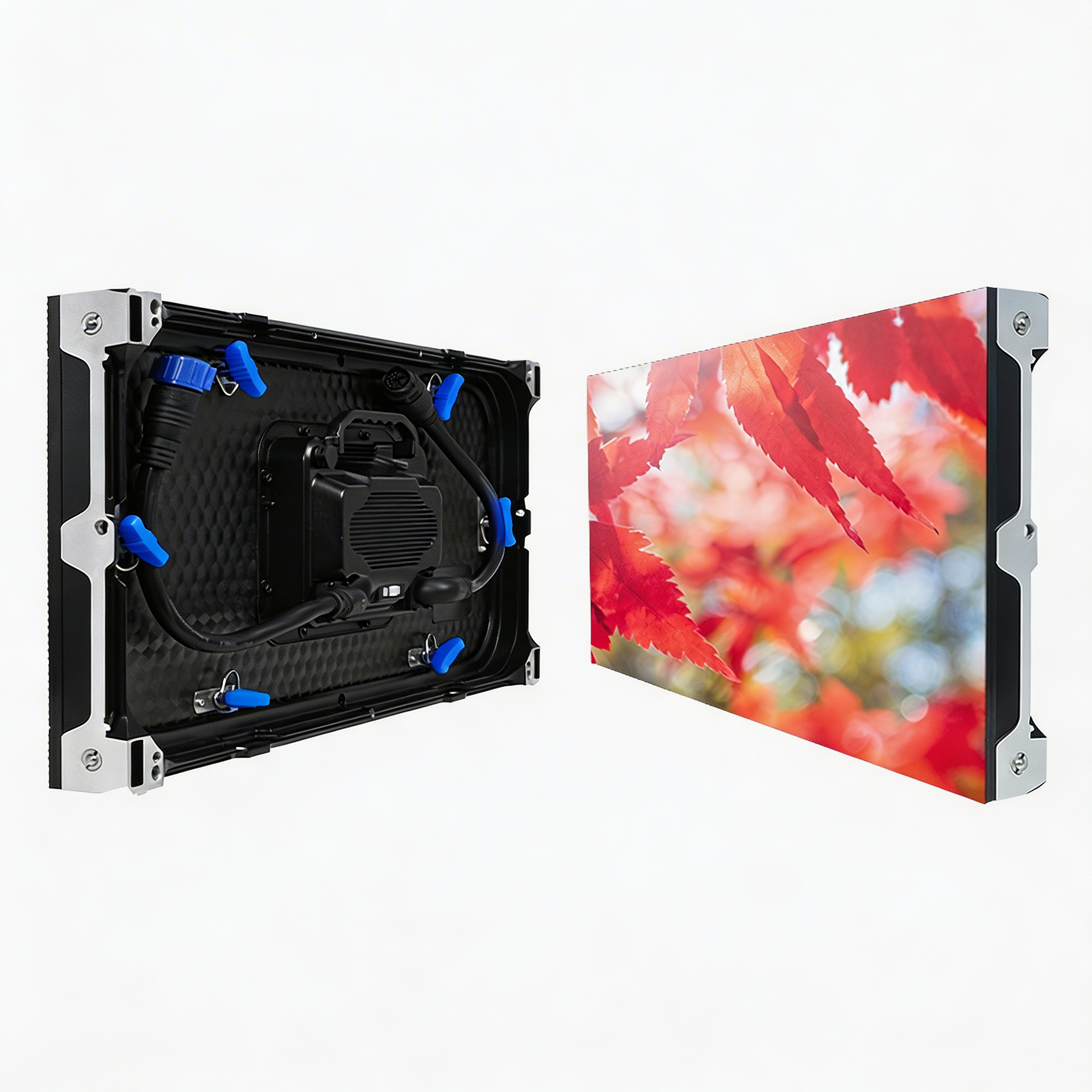 Close-up of the NEXUS 3.9 Outdoor - 500 x 500 LED module (pitch and mask)