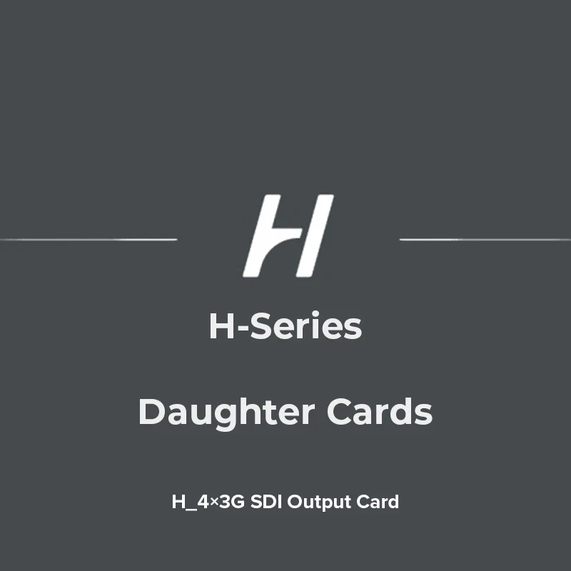H_4×3G SDI OUTPUT CARD | Carte de Sortie Quadruple 3G-SDI Novastar H | Full HD Broadcast — Processeur LED Novastar PIXELIGHT