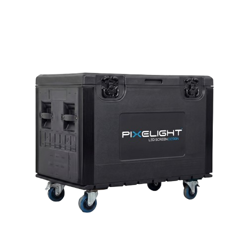 Flight case pour 8 dalles PANTHER Series — Flight Case LED PIXELIGHT