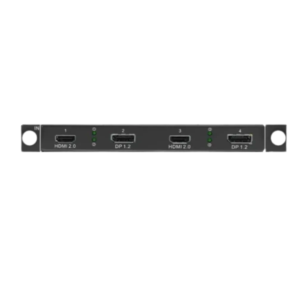 H_2XHDMI2.0+2XDP1.2 CARD | Carte d'Entrée 4K Mixte (HDMI/DP) Novastar H | Quadruple — Novastar LED Processor by PIXELIGHT