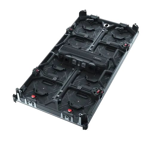 Face arrière du VISION MX 2.5 : fixations, alimentation et carte de réception