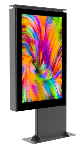HORIZON 75 - P5 - Totem Vidéo LED pour Publicité et Communication - Mobilier urbain — Digital Street Furniture by PIXELIGHT
