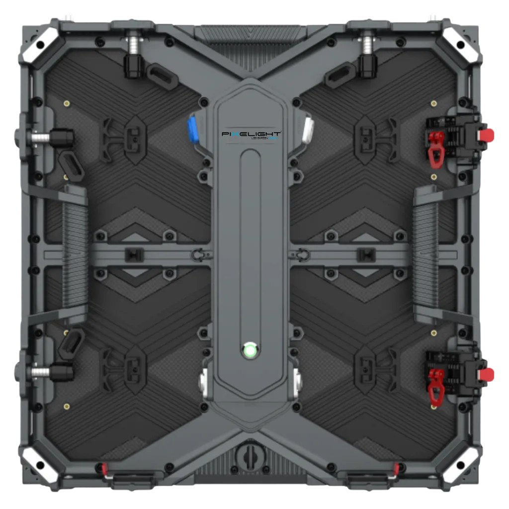 LEDMATRIX 1.9 indoor BF front view, indoor led screen running content