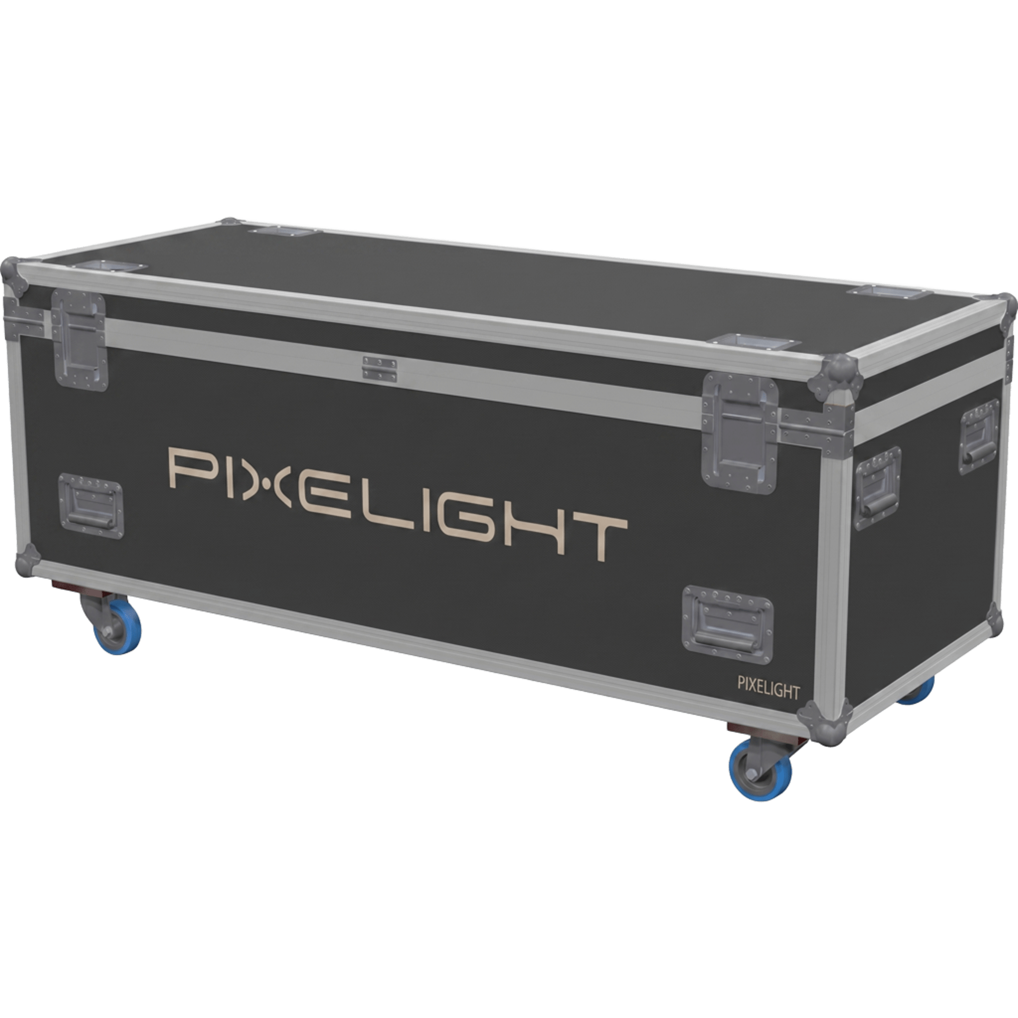 Flight case pour 8 dalles RENTAL Series — Flight Case LED PIXELIGHT