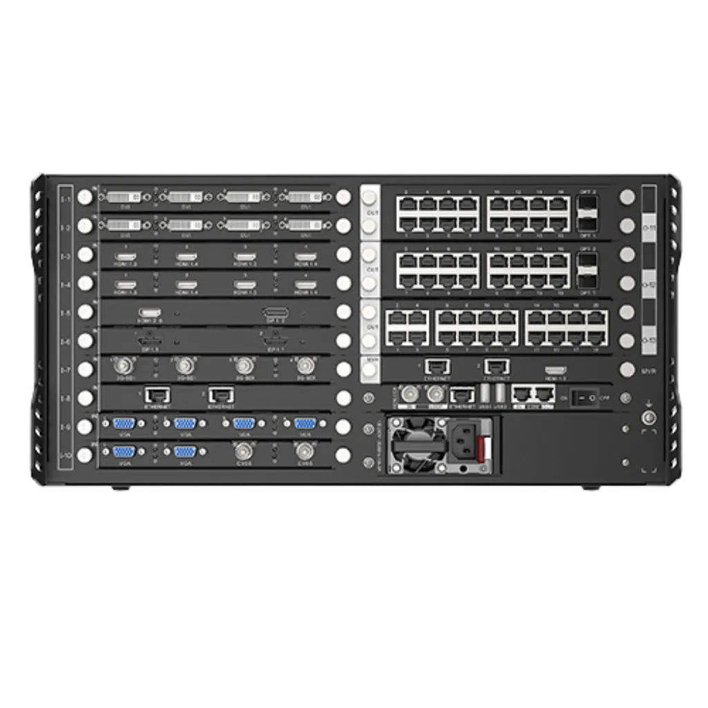 Close-up of the Novastar H5 | Contrôleur LED Modulaire 8K | Ultra-Faible Latence pour Broadcast LED module (pitch and mask)