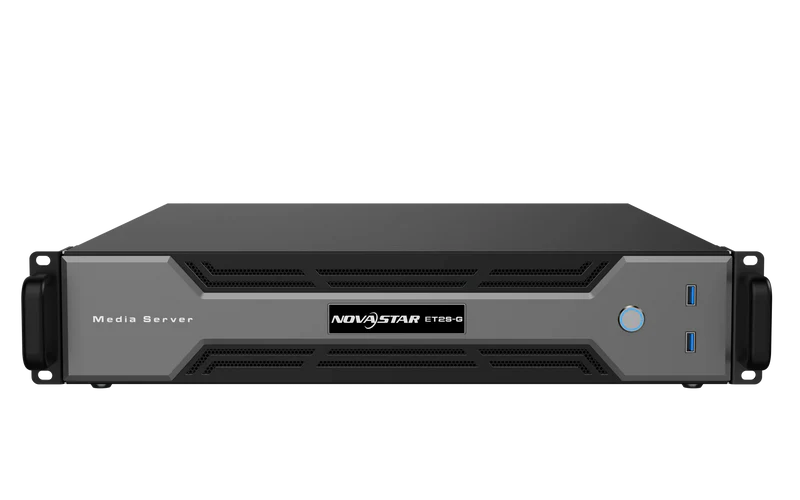 Novastar ET2S-G Media Server | Lecteur Multimédia Dédidé | Dual 4K et Performance Accrue — LED Multimedia Player by PIXELIGHT