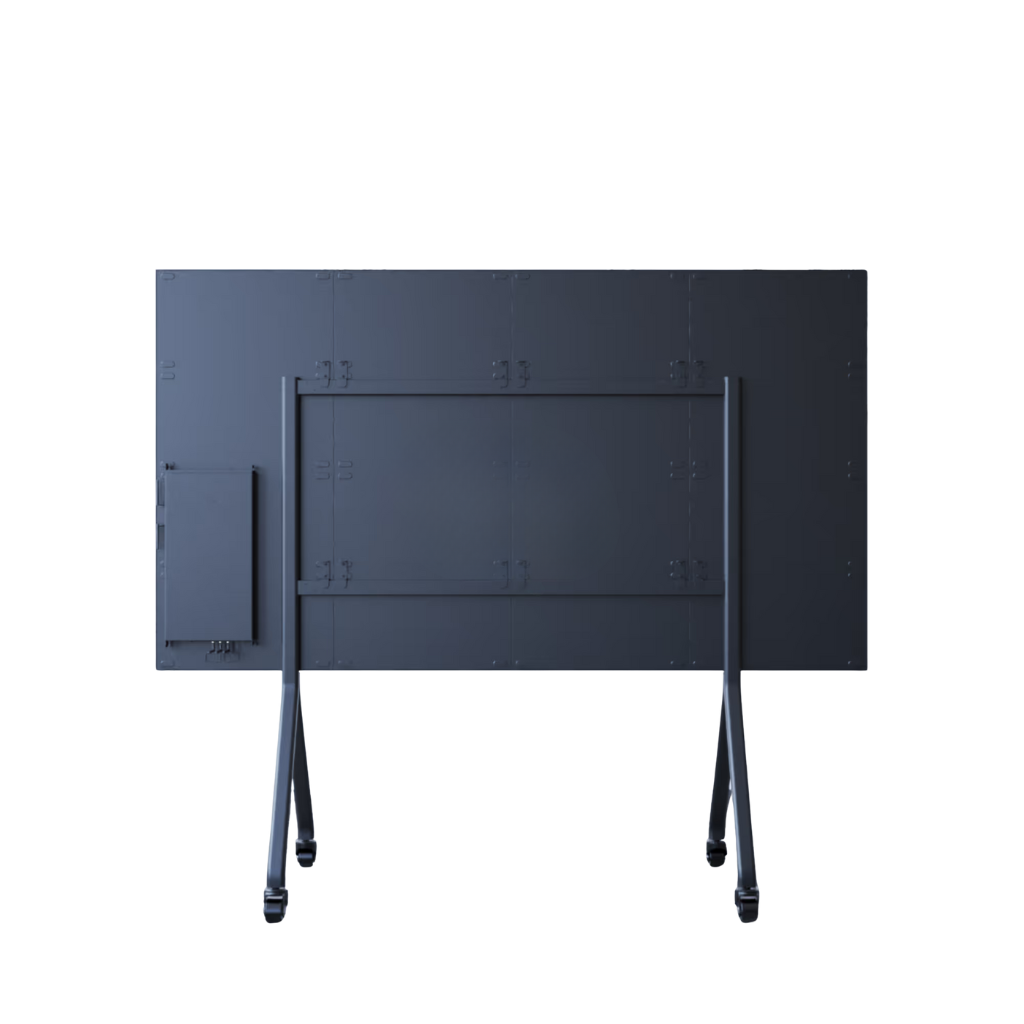 SIGNATURE AIO 135 front view, indoor led screen running content