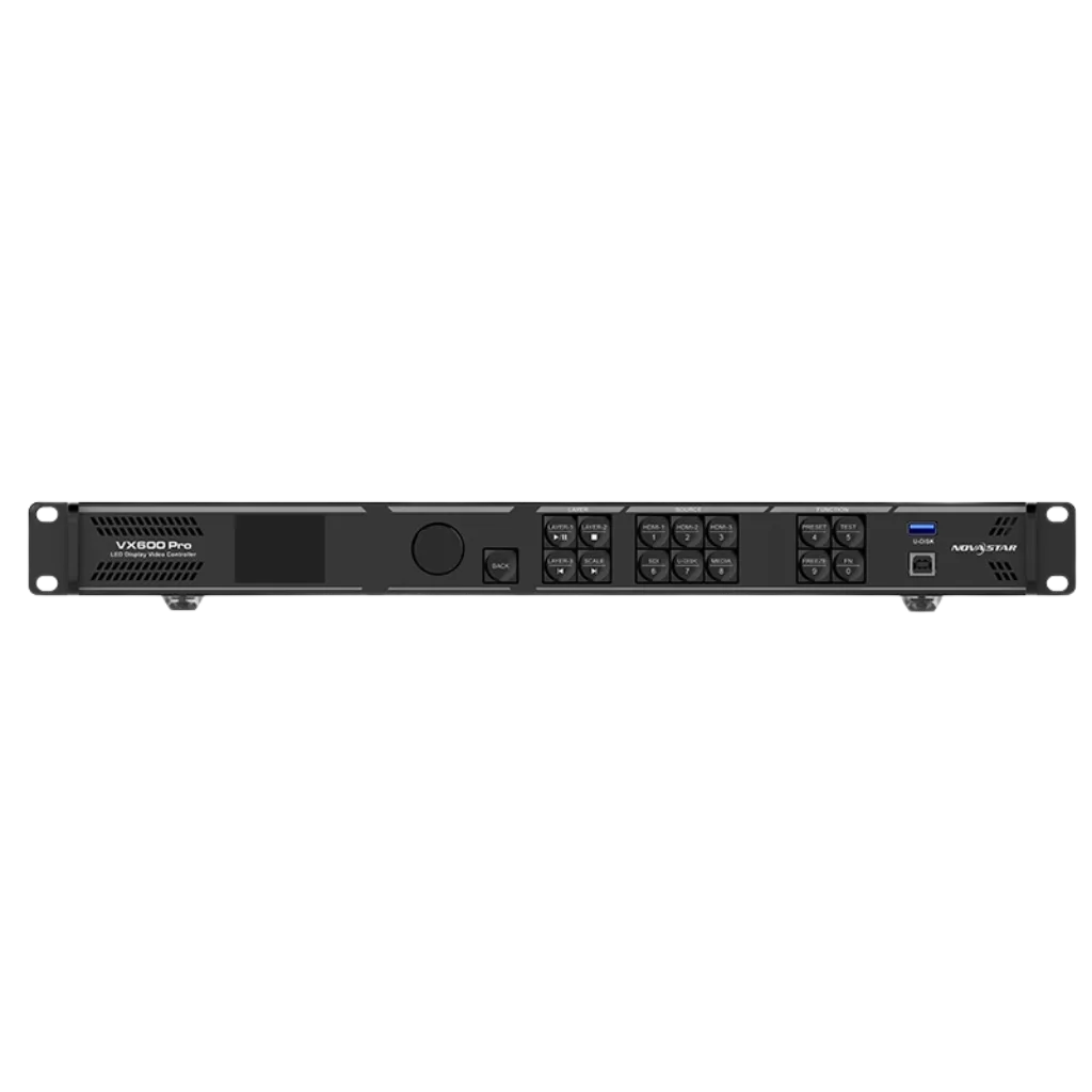 NOVASTAR VX600 PRO | Contrôleur LED Tout-en-Un 4K HDR | 3,9 Millions de Pixels — LED Video Processor by PIXELIGHT