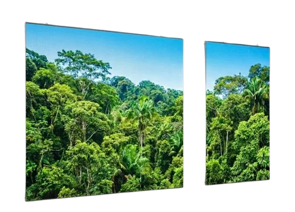 CLOUD 6.2 vue de face, dalle led rental en fonctionnement