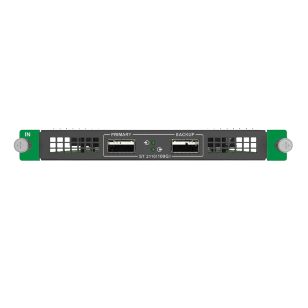 MX SERIES 1X ST2110 (100G) CARD | Carte d'Entrée Broadcast IP 100G Novastar MX | 8K Non-Compressé — LED Video Processor by PIXELIGHT