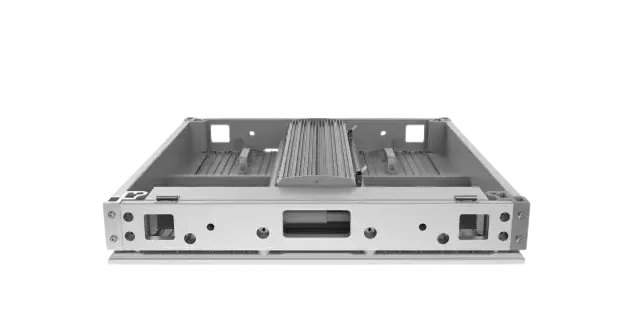 Data and power connectors of the DOOH 16 OUT - 1280 x 960mm