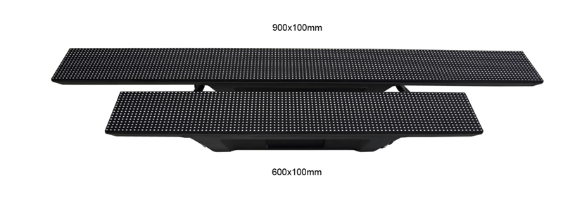 PIXELINE PRO 3 front view, indoor led screen running content