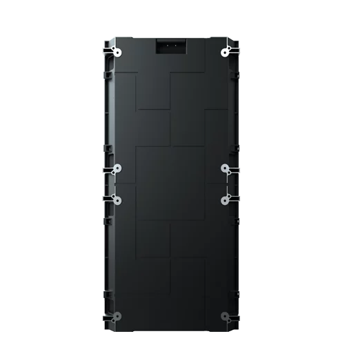 Rear side of the PANORAMA PRO COB 1.2: rigging, power supply and receiving card