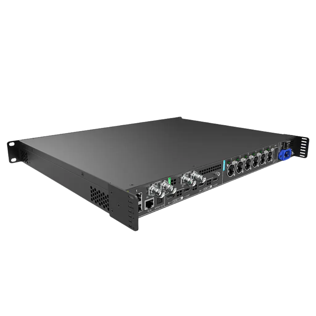 Close-up of the Novastar MX20 | Contrôleur LED Tout-en-un Professionnel (3.9 Mpx) LED module (pitch and mask)