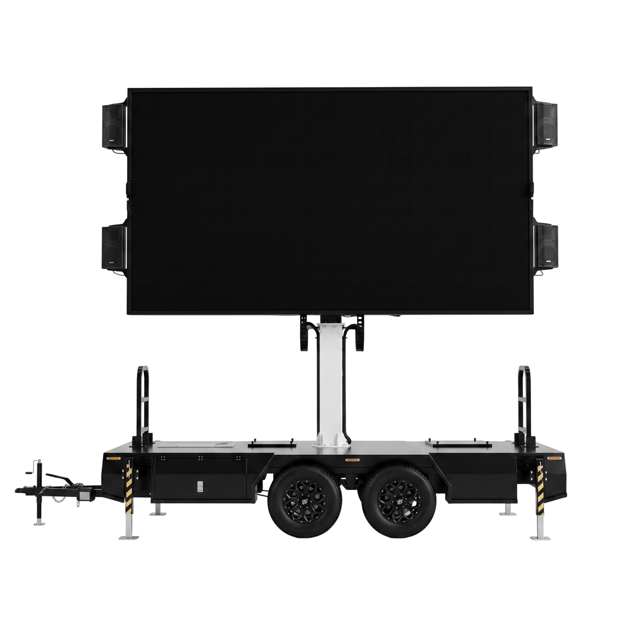 StageScreen 10 – Écran LED mobile compact sur remorque | Pixelight — Camion LED Mobile PIXELIGHT