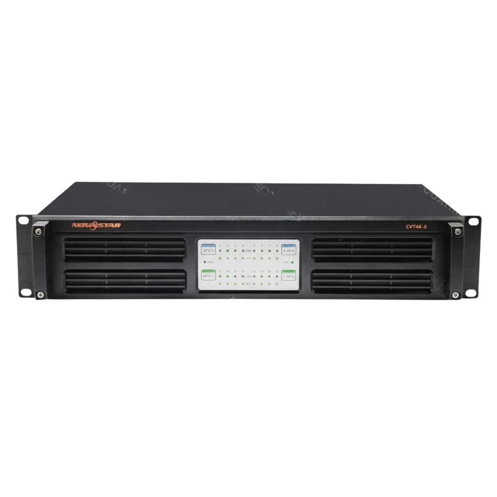 Novastar CVT4K-S | Convertisseur Fibre Optique 4K | Transport UHD Longue Portée — LED Video Converter by PIXELIGHT