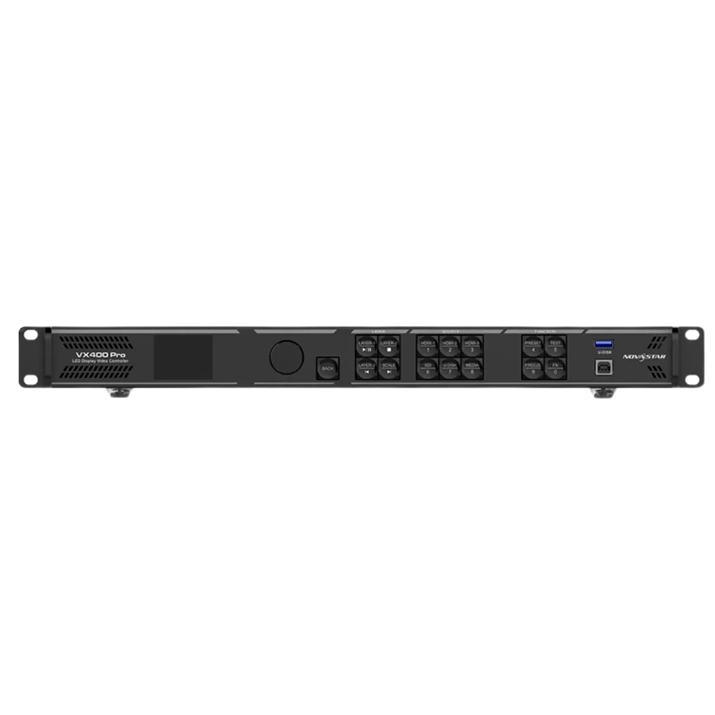 NOVASTAR VX400 PRO | Contrôleur LED Tout-en-Un 4K | 2,6 Millions de Pixels — LED Video Processor by PIXELIGHT