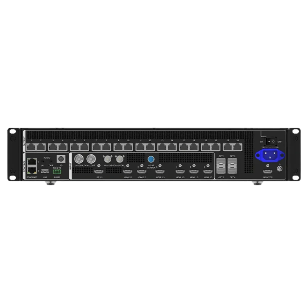 Détail du module LED du NOVASTAR VX2000 PRO | Contrôleur LED Tout-en-Un 4K | 13 Millions de Pixels (maille et masque)