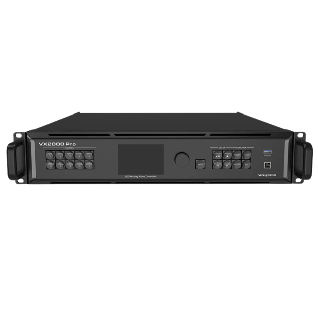 NOVASTAR VX2000 PRO | Contrôleur LED Tout-en-Un 4K | 13 Millions de Pixels — Processeur Vidéo LED PIXELIGHT