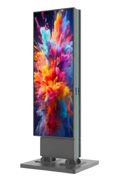 LED TOWER 125 - P2.9 - Totem Vidéo LED pour Publicité et Communication - Mobilier urbain — Digital Street Furniture by PIXELIGHT