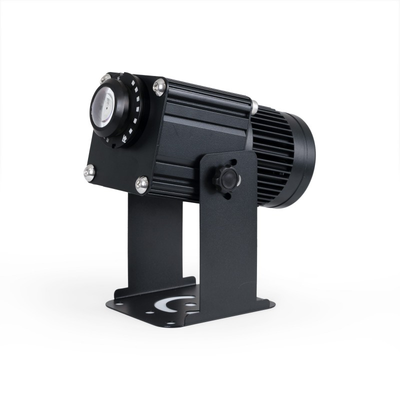 Projecteur de logo GOBO LED fixe 100W - extérieur - 4 lentilles - Optique 18° - IP65 — Gobo Logo Projector by PIXELIGHT