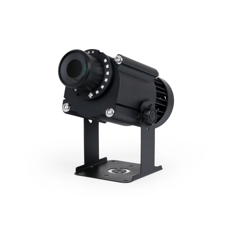 Projecteur de logo GOBO LED rotatif 50W - extérieur - Optique 18° - IP65 — Gobo Logo Projector by PIXELIGHT