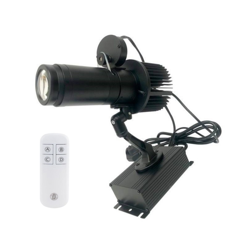 Projecteur de logo GOBO LED rotatif 50W - intérieur - Optique 20° - IP20 — Gobo Logo Projector by PIXELIGHT