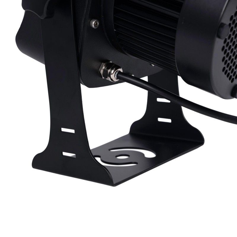 Projecteur de logo GOBO LED rotatif 60W - extérieur - IP65 deployed in a professional B2B setup (gobo logo projector)