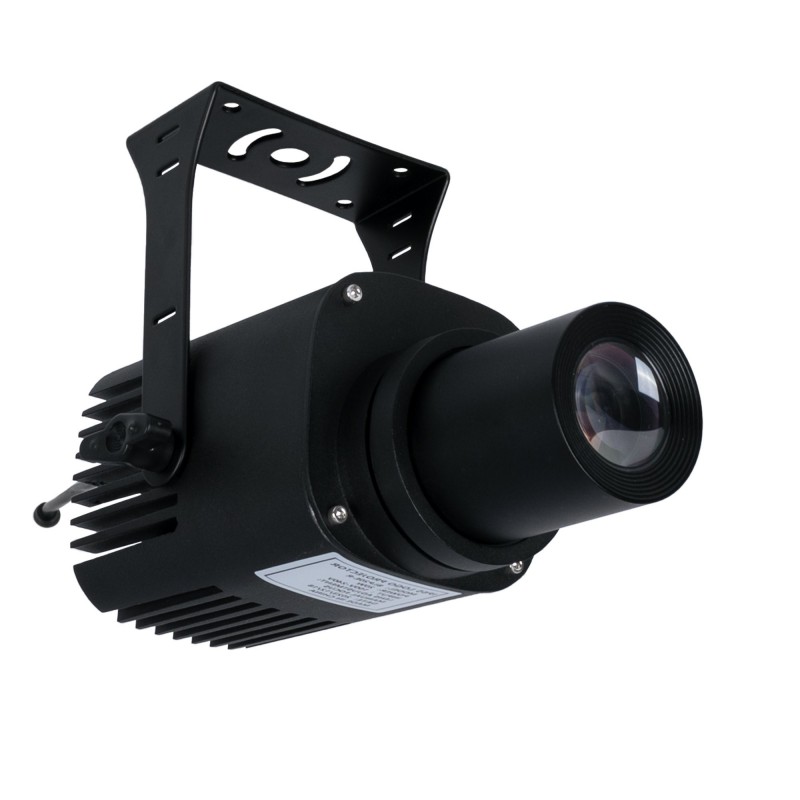 Projecteur de logo LED GOBO 20W rotatif extérieur - Optique 20° - IP65 — Gobo Logo Projector by PIXELIGHT