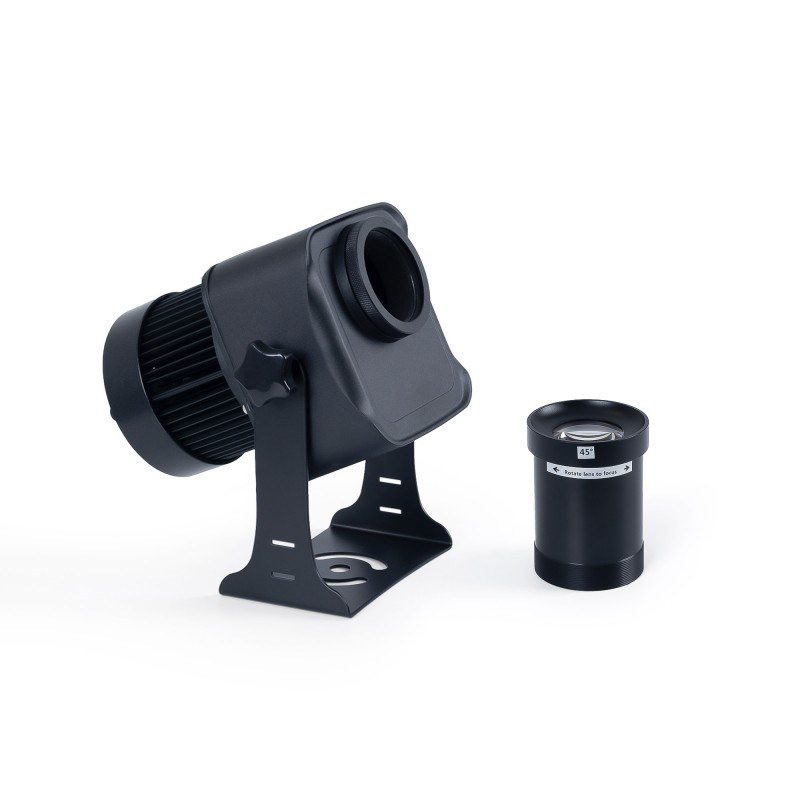 Projecteur GOBO LED 100W - Optique 45° - Extérieur - Orientable — Gobo Logo Projector by PIXELIGHT