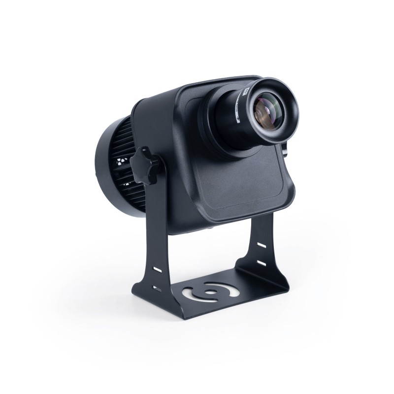Data and power connectors of the Projecteur GOBO LED 100W - Optique 45° - Extérieur - Orientable