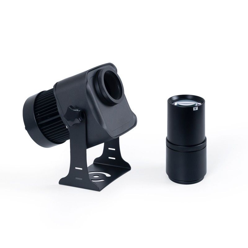 Projecteur GOBO LED 100W - Optique 9° - Extérieur - Orientable — Gobo Logo Projector by PIXELIGHT