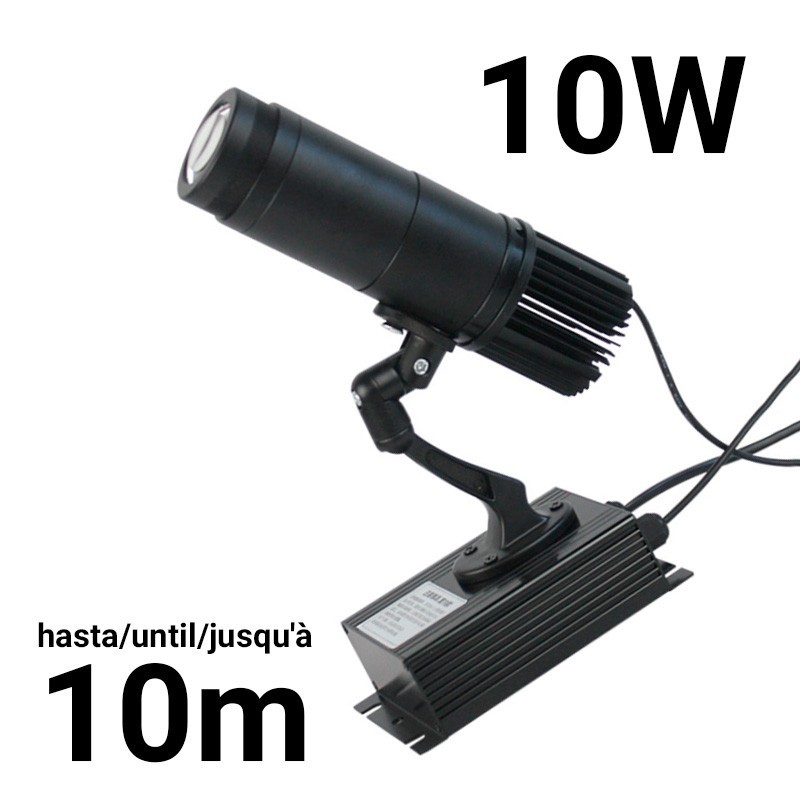 Projecteur GOBO LED 10W fixe - Intérieur - Optique 20° - IP20 — Gobo Logo Projector by PIXELIGHT