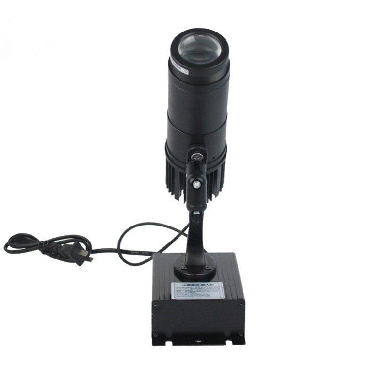 Rear side of the Projecteur GOBO LED 10W fixe - Intérieur - Optique 20° - IP20: rigging, power supply and receiving card